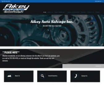 Aikeyautosalvage.com(Aikeyautosalvage) Screenshot