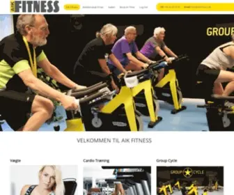 Aikfitness.dk(Aik Fitness) Screenshot