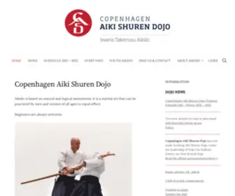 Aiki-Shuren-Dojo.com(Copenhagen Aiki Shuren Dojo) Screenshot