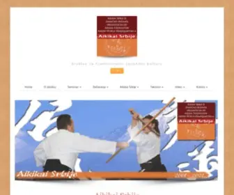 Aiki.rs(Aikikai Srbije je zvanicno priznata aikido organizacija od AIKIKAI FOUNDATION) Screenshot