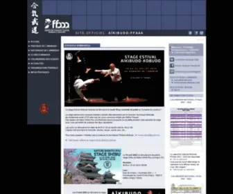Aikibudo.com(SITE OFFICIEL) Screenshot