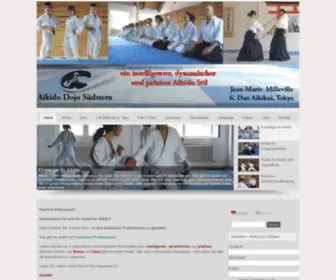 Aikido-Dojo-Berlin.de(Präzise & dynamische Selbstverteidigung durch Aikido) Screenshot