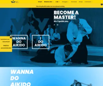 Aikido-Vav.be(Vlaamse Aikido Vereniging) Screenshot