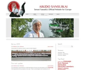 Aikido-Yamada.eu(Sensei Yamada) Screenshot