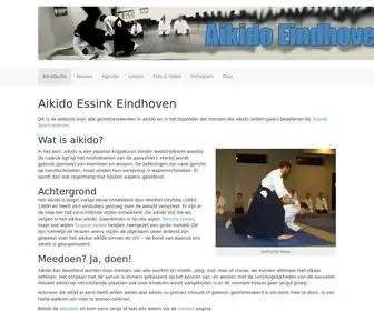 Aikidoeindhoven.nl(Aikido Eindhoven) Screenshot