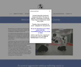 Aikidofc.com(Aikido of Fairfield County) Screenshot