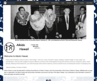 Aikidohawaii.org(About) Screenshot