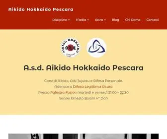 Aikidohokkaidopescara.it(Aikido Hokkaido Pescara) Screenshot