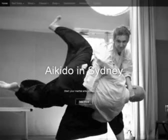 Aikidoinsydney.com(Aikido in Sydney) Screenshot