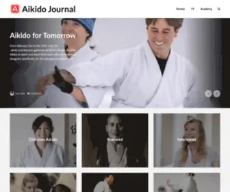 Aikidojournal.com(Aikido Journal) Screenshot