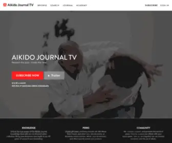 Aikidojournal.tv(Aikido Journal TV) Screenshot