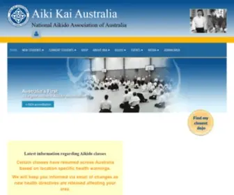 Aikido.org.au(Aiki Kai Australia) Screenshot