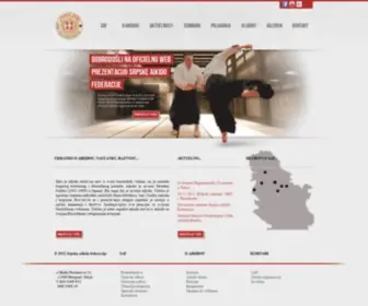 Aikido.org.rs(SRPSKA AIKIDO FEDERACIJA) Screenshot