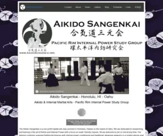 Aikidosangenkai.org(Aikido Sangenkai) Screenshot