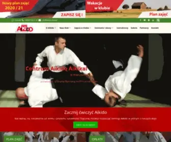 Aikido.waw.pl(Centrum Aikido Aikikai w Warszawie Romana Hoffmanna 6 dan Centrum Aikido Aikikai w Warszawie Romana Hoffmanna 6 dan) Screenshot