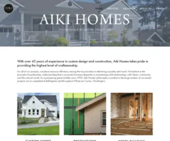 Aikihomes.com(AIKI HOMES) Screenshot