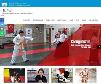 Aikizendojo.com(Aikido antalya aikizen dojo aikido kursu yeti) Screenshot