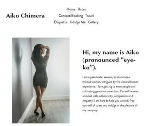 Aikochimera.com(Aiko Chimera) Screenshot