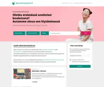 Aikuis-Koulutus.fi(Aikuisopiskelu Suomessa) Screenshot