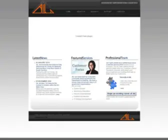 Ail-Corp.com(Advanced Information Logistics) Screenshot