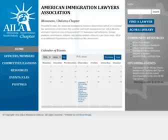 Ailamndak.org(AILA Minnesota Dakotas) Screenshot