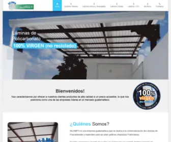 Ailampo.com(Láminas de Policarbonato) Screenshot