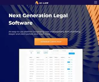 Ailaw.ai(Legal Software for Attorneys and Clients) Screenshot