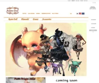 Aileendoll.com(에일린돌) Screenshot