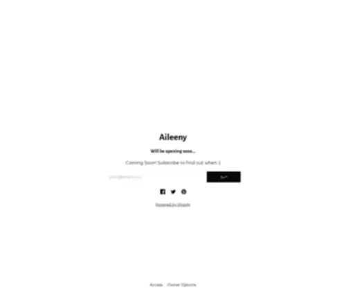 Aileeny.com(Parked domain) Screenshot