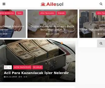 Ailesel.com(Aile Planlamas) Screenshot