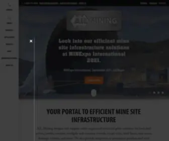 Ailmining.com(Mine Site Infrastructure Specialists) Screenshot