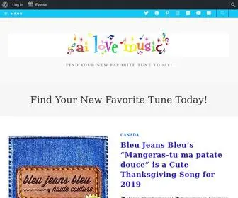 Ailovemusic.net(Ai love music) Screenshot