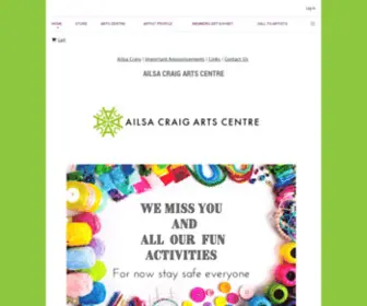 Ailsacraigquiltfestival.ca(Ailsa Craig Arts Centre) Screenshot