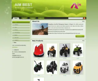 Aim-Best.com(GUANGZHOU AIM BEST MANAGEMENT IMPORT & EXPORT CO) Screenshot