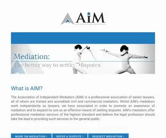 Aim-Mediation.co.za(Aim Mediation) Screenshot