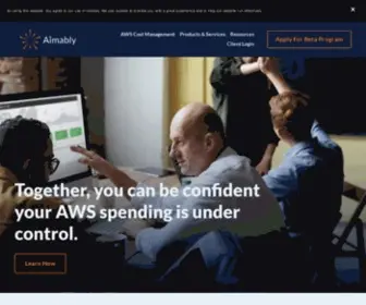 Aimably.com(AWS Bill Management Software) Screenshot