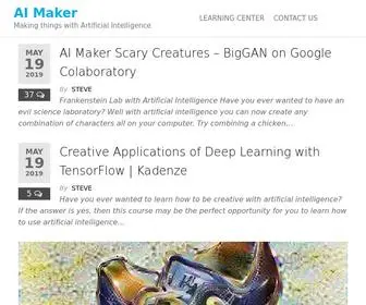 Aimaker.co(AI Maker) Screenshot