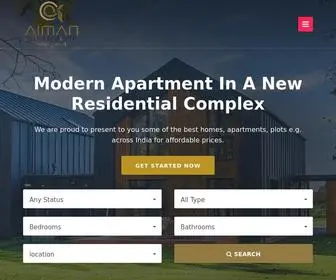Aimanhomes.in(Aiman Project Developers) Screenshot