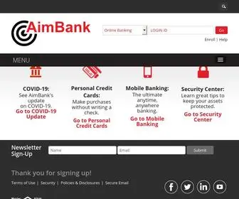 Aim.bank(Rated One Of The Nation's Strongest Banks) Screenshot