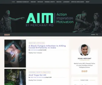 Aimblog.io(AIM Blog by Merchant M.D) Screenshot