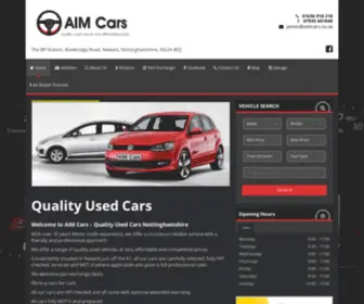 Aimcars.co.uk Screenshot