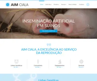 Aimciala.com(AIM CIALA) Screenshot