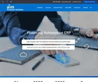 Aimcom.com(AIM Computer Solutions) Screenshot