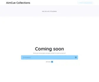 Aimcue.com(AimCue Collections) Screenshot