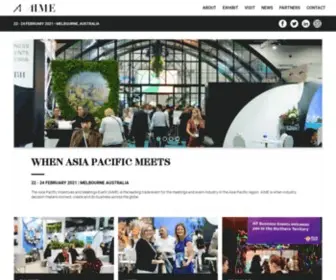 Aime.com.au(When Asia Pacific Meets) Screenshot