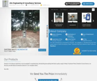 Aimecs.co.in(Aim Engineering & Consultancy Services) Screenshot
