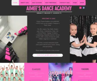 Aimeesdanceacademy.co.uk(Aimee's Dance Academy Uk) Screenshot