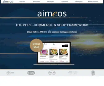 Aimeos.org(The Cloud) Screenshot