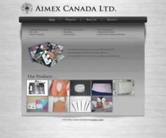 Aimex.com(Aimex Canada Ltd) Screenshot