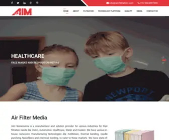 Aimfiltration.com(Aim Filtration) Screenshot